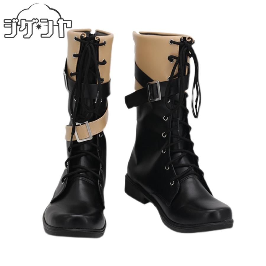 アークナイツ　リェータ　烈夏　コスプレ靴　コスプレブーツ　コスプレ衣装