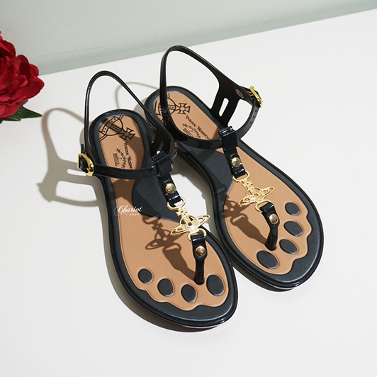 オーブサンダル レディースサンダル　Black