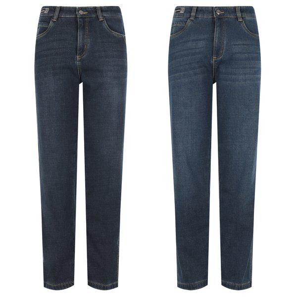 メンズ 冬 パターン ポイント ポケット 裏起毛 スパンデックス デニム パンツ GD-JEK-563