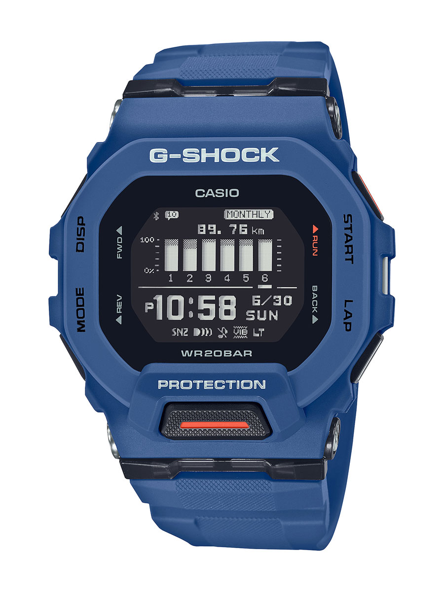 カシオ 【国内正規品】G-SHOCK（ジーショック）G-SQUAD Bluetooth クオーツ　メンズタイプ GBD-200-2JFその他 ブランド腕時計