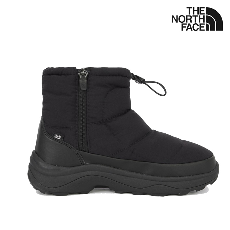 NS87R63A NUPTSE BOOTIE SHORT 25FW新作 撥水 防滑 保温 中綿 軽量 クッション ふかふか 履きやすい サイドジップ 調節コード デイリー 防寒 グリップ ラバーソール