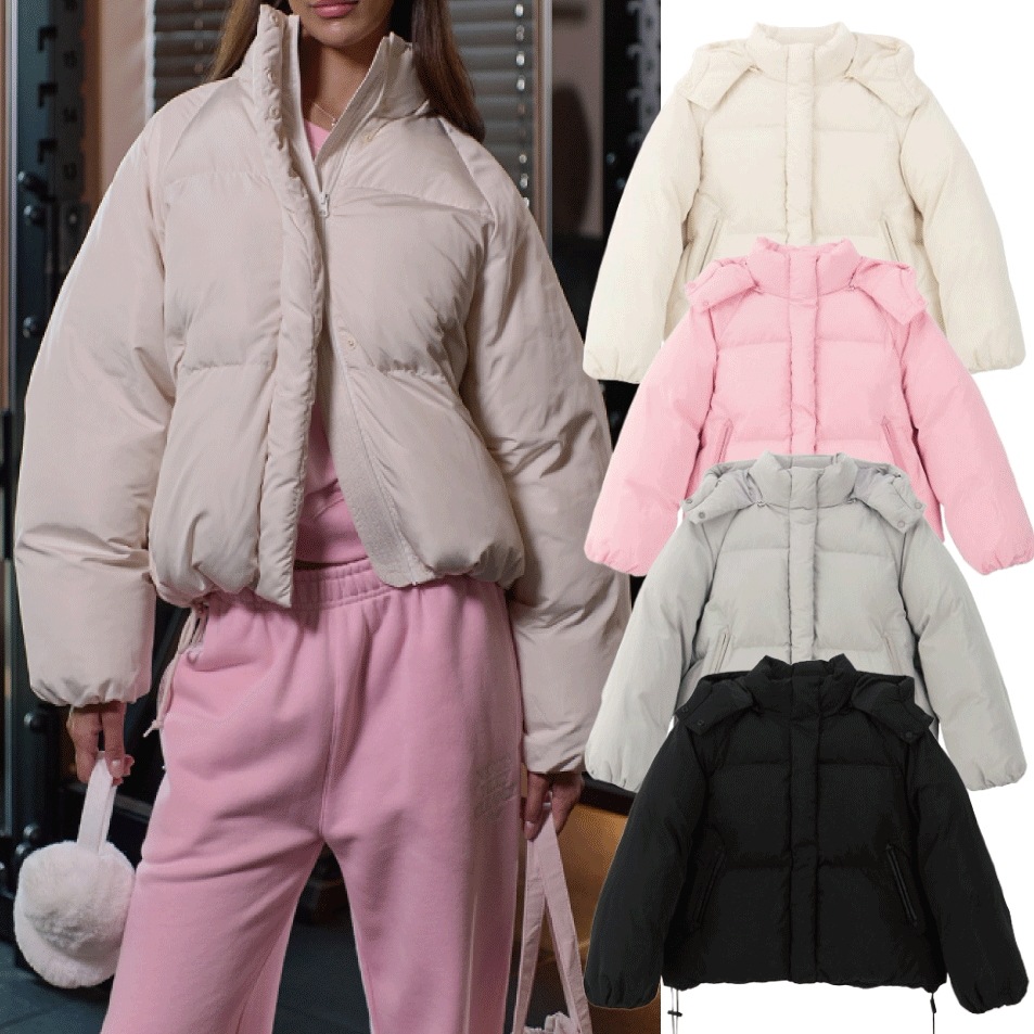 C.G フーディ Puffer Jacket ダウンジャケット (4 COLORS)