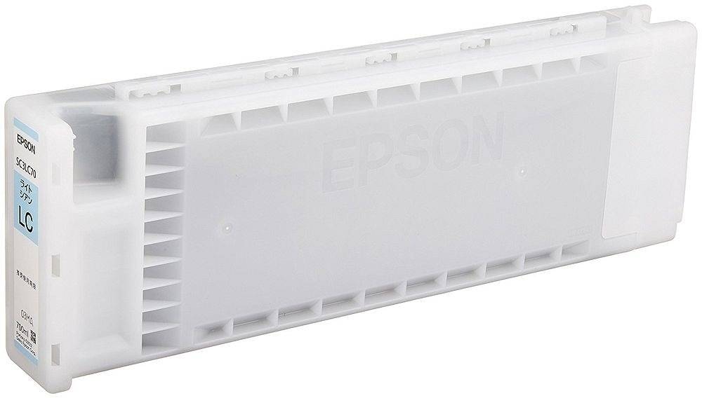 （まとめ買い）純正 SureColor用 インクカートリッジ 700ml ライトシアン SC3LC70 [x3]