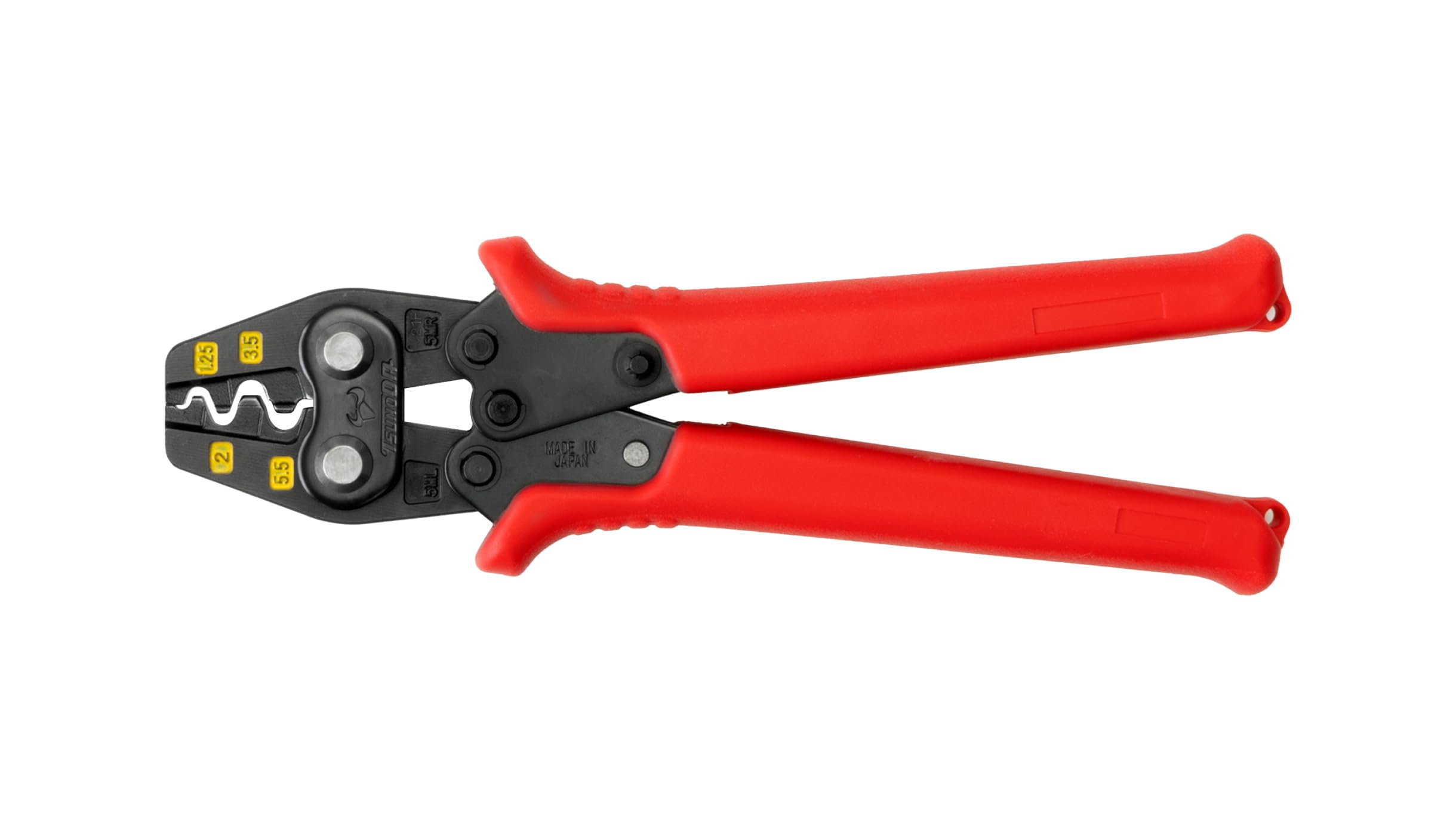 ツノダ(TSUNODA) 圧着工具 裸圧着端子・スリーブ用 TP-5M 3.5サイズも可能 日本製