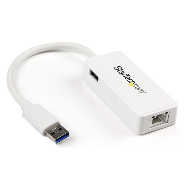 USB31000SPTW ホワイト [USB 3.0 - Gigabit Ethernet LANアダプタ(USBポート1)]