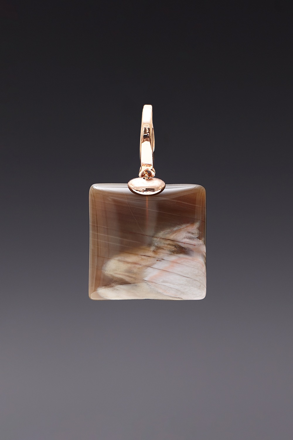 [HAZINA] Petrified Wood Pendant