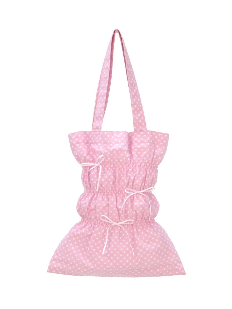 ピンクドットシェリーバッグ(サマー·エディション)