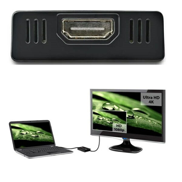 StarTech.com [USB32HD4K] USB 3.0接続4K対応HDMI外付けグラフィッ