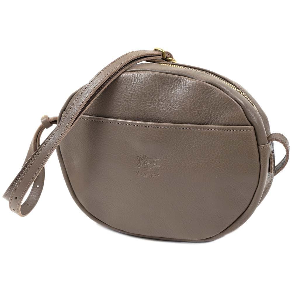イルビゾンテ ショルダーバッグ IL BISONTE レディース TORTORA グレー レザー 本革 斜めがけ BCR297-PV0001-GY114B