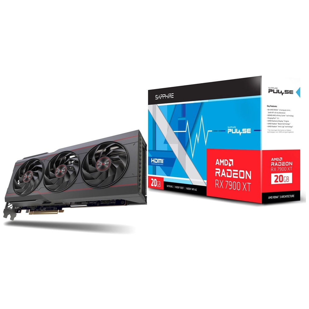 SAPPHIRE（サファイア） SAPPHIRE PULSE Radeon RX 7900 XT GAMING OC 20GB GDDR6 / PCI Express 4.0 グラフィックスボード