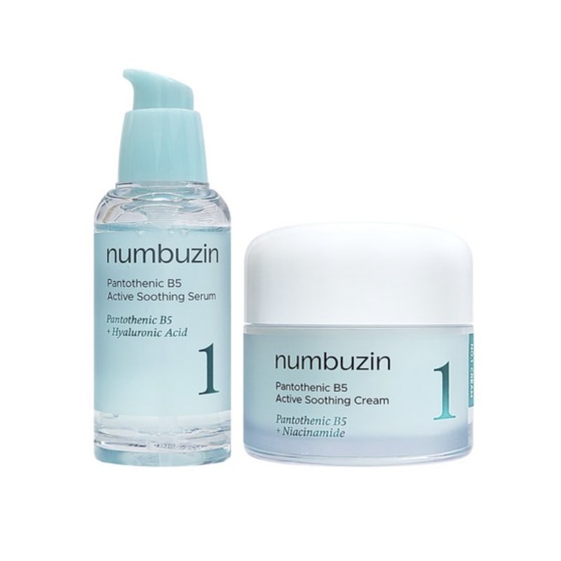 No.1 パントテン酸 アクティブアップ スーディング セラム 50 ml ＋ クリーム 80 ml セット韓国コスメ