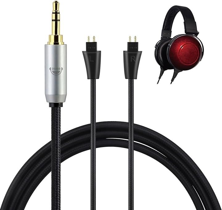 TCFD ヘッドホンケーブル リケーブル イヤホンヘッドホン用 FOSTEX用 TH900MK2TH600TH610TH909に適合 OFC 4芯 長さ2.0m( 3.5mm) 5,189円