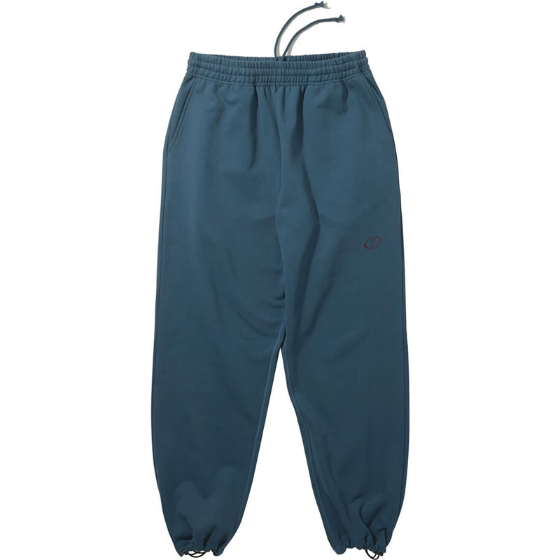 コートサイド ドローストリング ワイドパンツ ジップポケット バスケットボール スウェットパンツ smp24102-2700