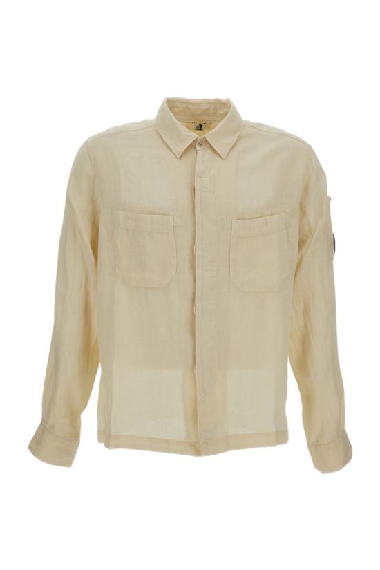 C.P. COMPANY Men Shirts 20CMSH259A110533G114 Neutrals