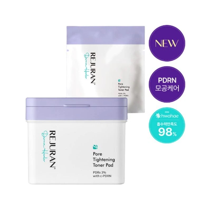ダーマヒーラーポアタイトニングトナーパッド220mL（60枚）＋リフィル60枚 毛穴ケア 角質ケア