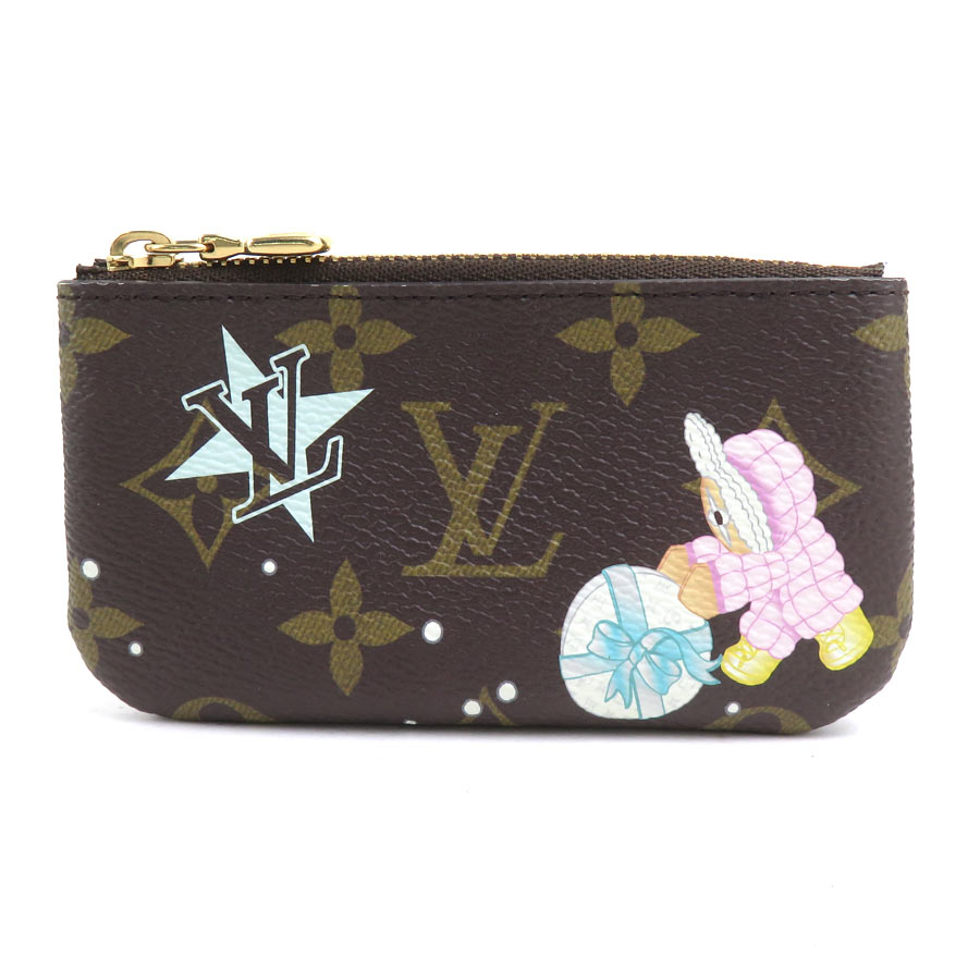 ルイ ヴィトン LOUIS VUITTON コインケース ヴィヴィエンヌ モノグラム ポシェット クレ モノグラムキャンバス ブラウン ユニセックス M12229 56517n