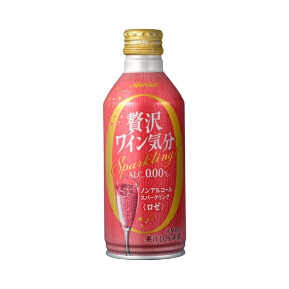 【送料無料】メルシャン 贅沢ワイン気分 スパークリング ロゼ 290ml×2ケース/48本 [ノンアルコール]