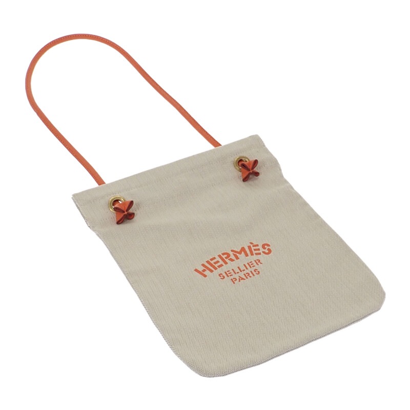 アリーヌPM ショルダーバッグ レザー アイボリー メンズ【Aランク】