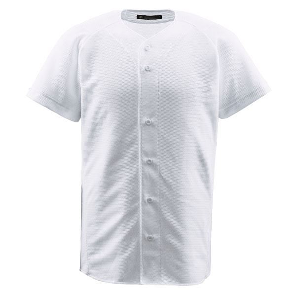 デサントデサント（DESCENTE） フルオープンシャツ （野球） DB1010 Sホワイト L
