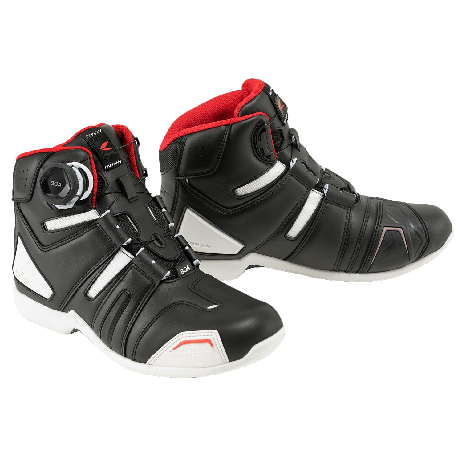 [RSタイチ] バイク ライディングシューズ 靴 防水 プロテクター内蔵 BOAダイヤル シフトガード装備 DRYMASTER BOA ライディングシューズ RSS006