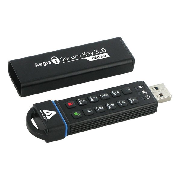 Aegis Secure Key 3.0 セキュアストレージ 120GB USB3.0対応 USBメモリー ASK3-120GB ASK3-120GB