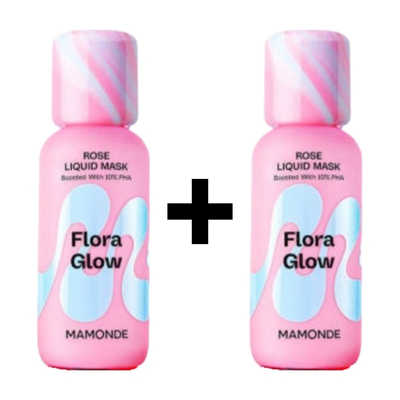 ローズ+PHAリキッドマスク 80ml+80ml [2個] [1+1]