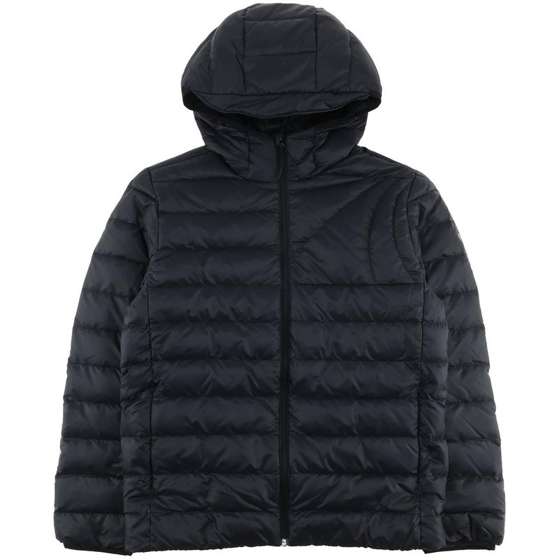 ユニ レエアロ パーテックス 軽量グースダウン ジャケット QQ423EDJO2BLK