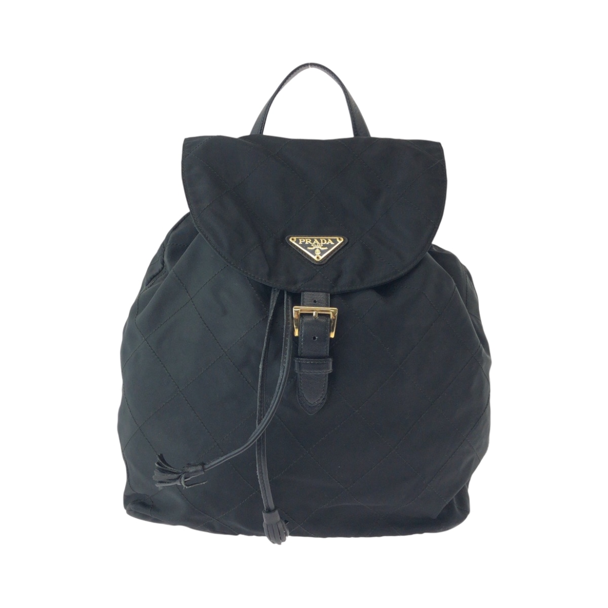 ヴィンテージ テスート 三角ロゴプレート ブラック 黒 ゴールド金具 ナイロン k2919 リュックサック バックパック レディース 501373