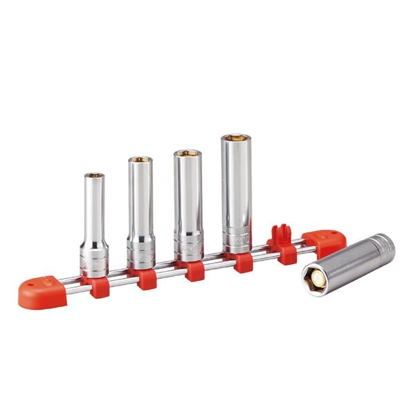 KTC 京都機械工具 9.5SQ マグネットディープソケットセット 5個組 TB3L05MGA ソケット 工具 ツール DIY 作業工具