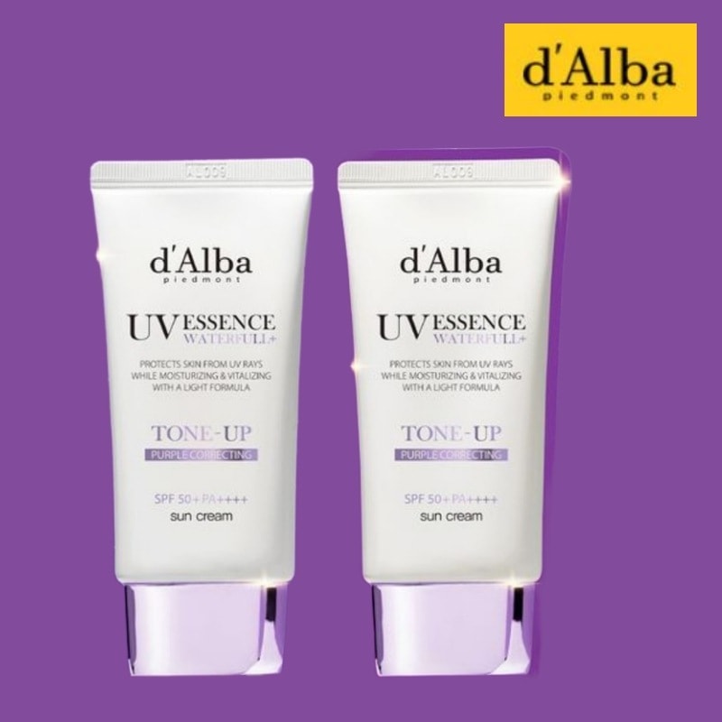 [リニューアル/NEW] ビーガン ウォーターフル パープルトーンアップ 日焼け止め 50mlX2個