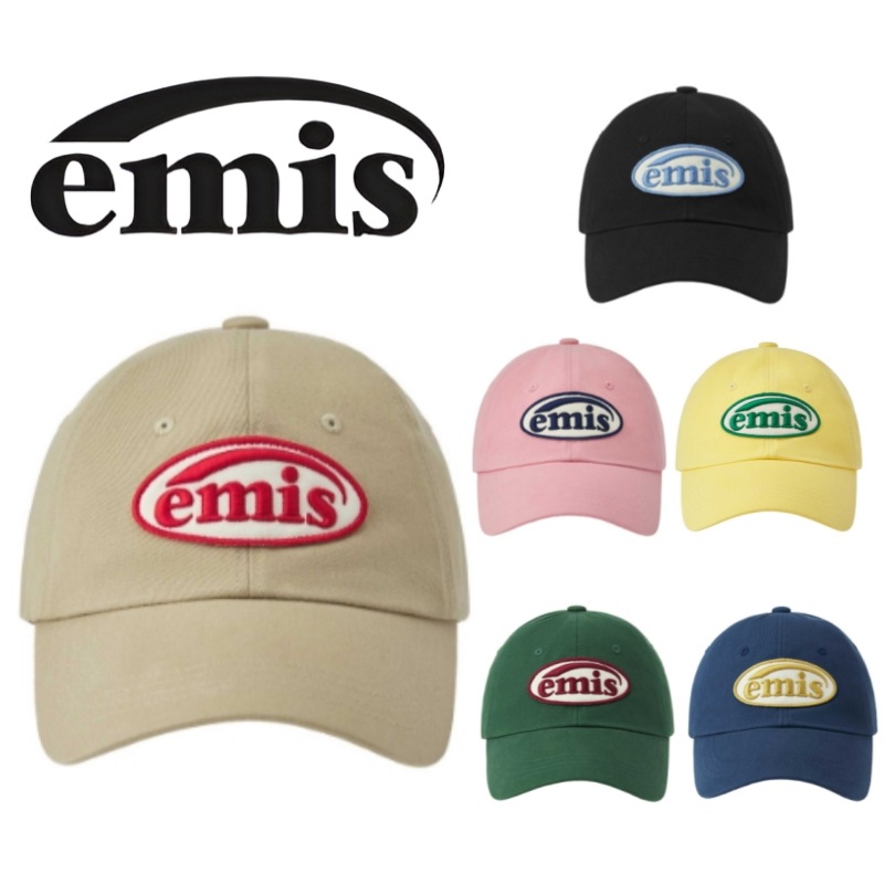 EMIS [24FW 新商品] FOOT PRINT WAPPEN BALL CAP 6color 韓国