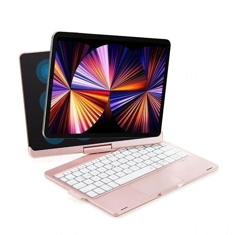 360度回転 iPad Air 11インチ 2024 キーボード ケース バックライト付き ipad 第10世代 10.9インチ Pro11 10.5 Air4/5 10.9 第8/9世代 10.2タブレットPC用ケース