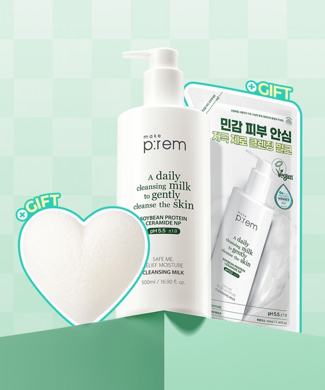 クレンジングミルクこんにゃくスポンジ企画セット（ミルク500ml詰め替え100mlこんにゃくクレンジングスポンジ） 5,790円