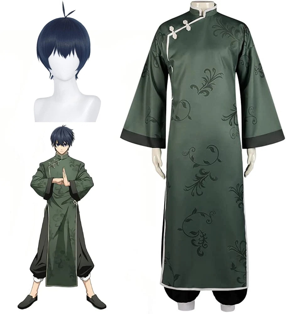 コスプレ衣装 潔世一 ブルロク中華服シリーズ ウィッグ付き アニメハロウィン仮装 演出服 祝日 贈り物 クリスマス パーティー 文化祭 ハロウイーン