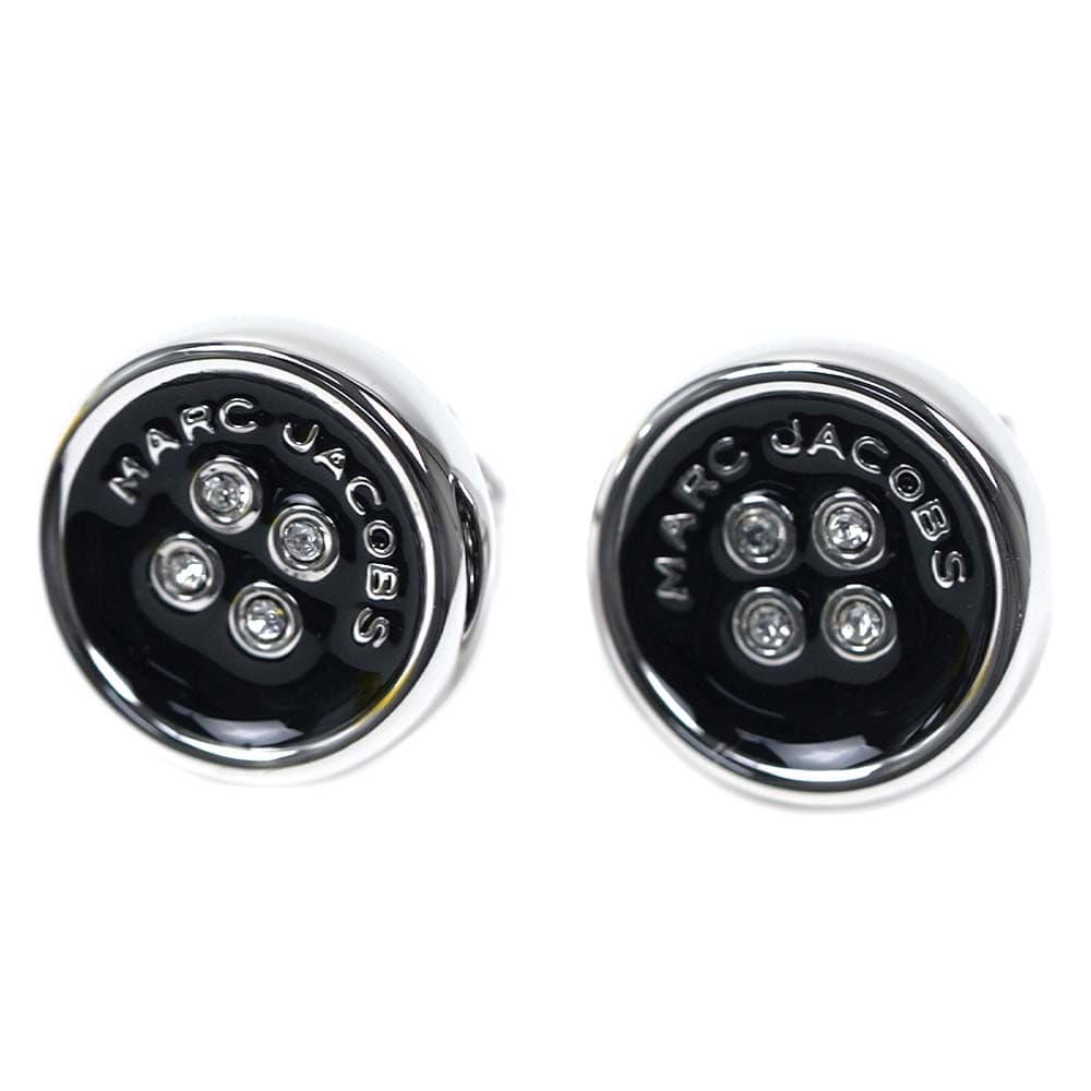 マークジェイコブス ピアス アクセサリー レディース シルバー ブラック 両耳用 MARC JACOBS 2R4JER001J35-047