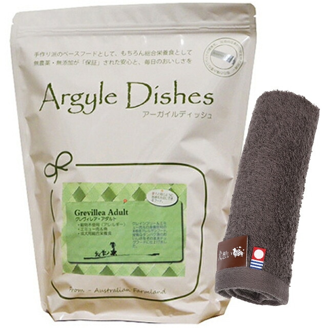 アーガイルディッシュ グレヴィレア アダルト 2kg【犬想いオリジナル今治ハンドタオルプレゼント】【タオルカラー モカ】