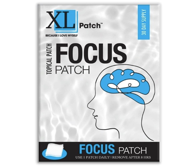 【XLPatch フォーカス パッチ 局所パッチ】 30 日分 ブレイン ブースター 記憶力集中力の向上
