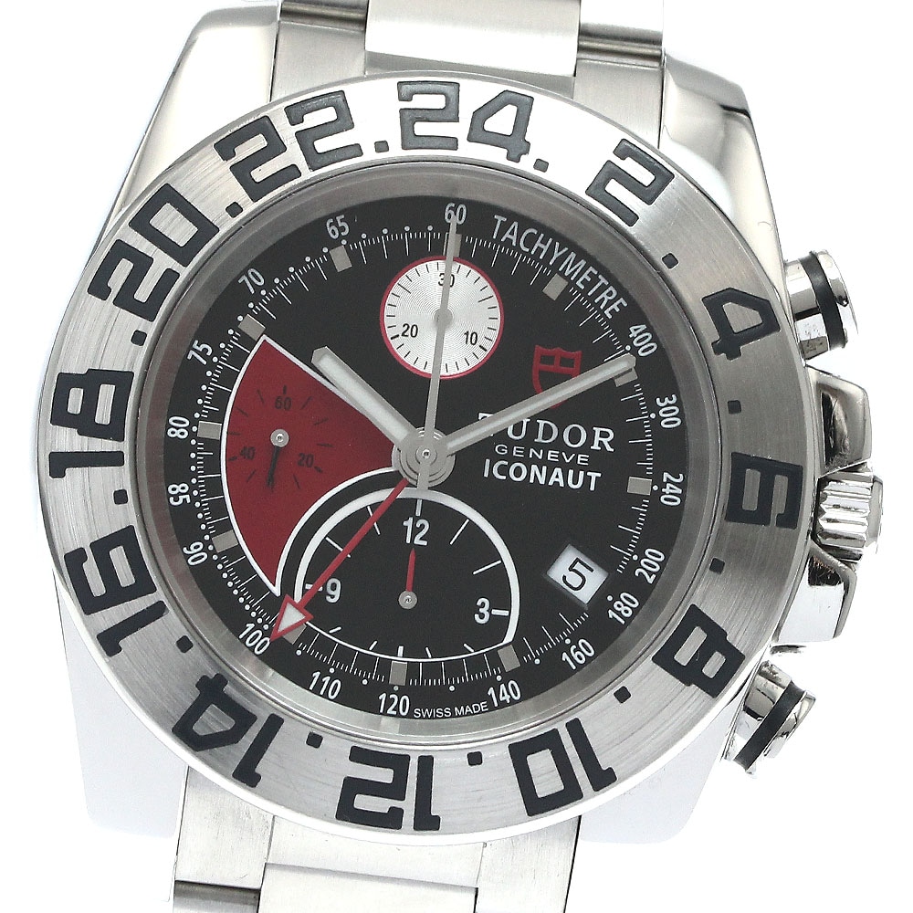 チュードル TUDOR 20400 スポーツコレクション アイコノート GMT クロノグラフ 自動巻き メンズ _877995【中古】