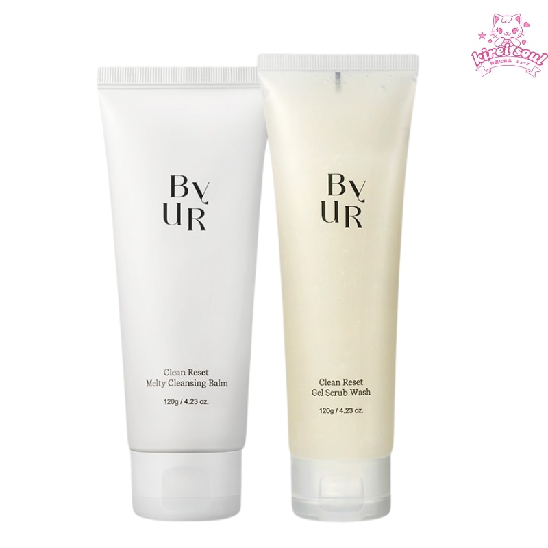【うるおいバリア2点セット 】クリーンリセット　ジェルスクラブウォッシュ 120g +　メルティ クレンジングバーム　120g　ジェル洗顔／毛穴ケア／角質／メイク落としバーム／テカリ防止洗顔