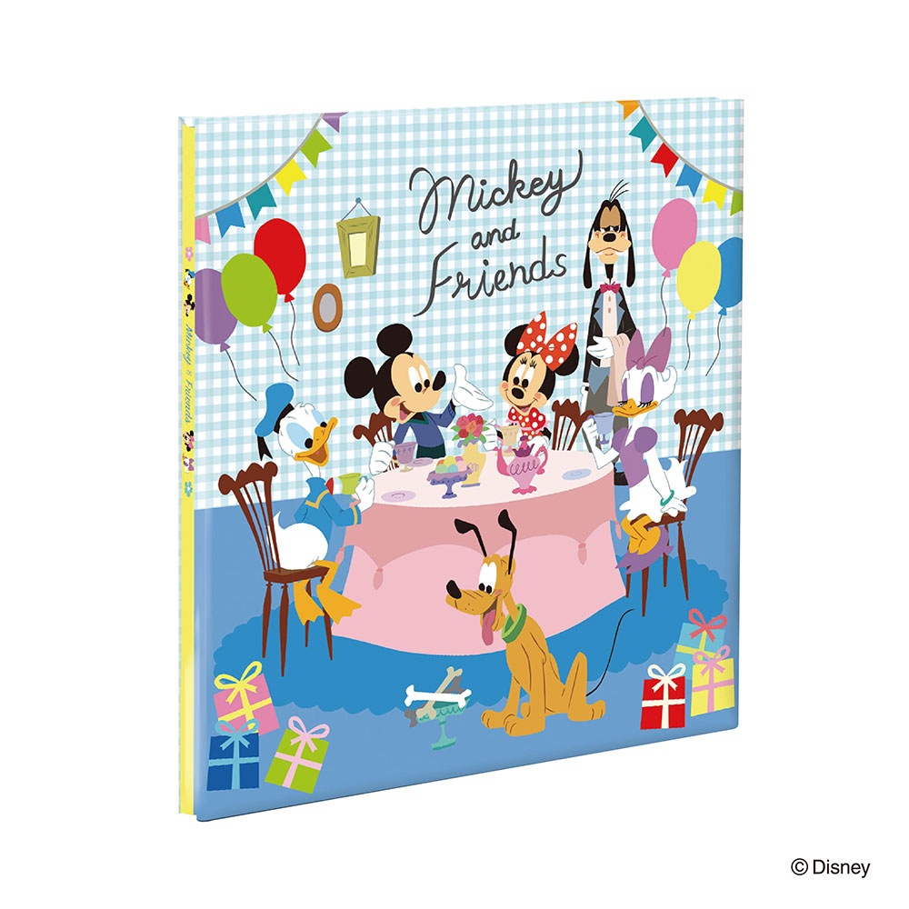 （まとめ買い）フエルアルバム Lサイズ プラコート台紙（白）10枚 ミッキー&フレンズB A-LP-142 [x3]