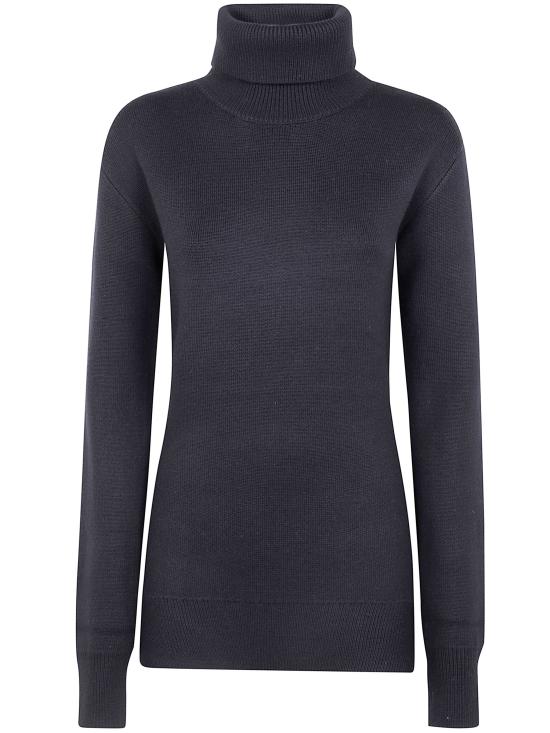 TOTEME Women Turtle Neck 254 WRT0614 YA0008 001 BLACK