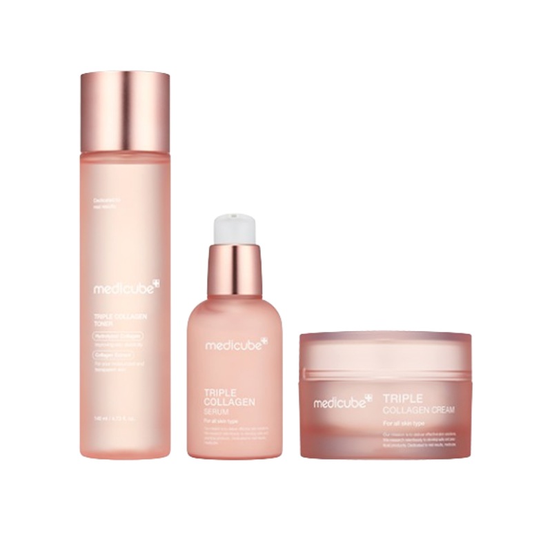 NEW もち肌コラーゲ 3種類セット(トナー+セラム+クリーム) 7,850円