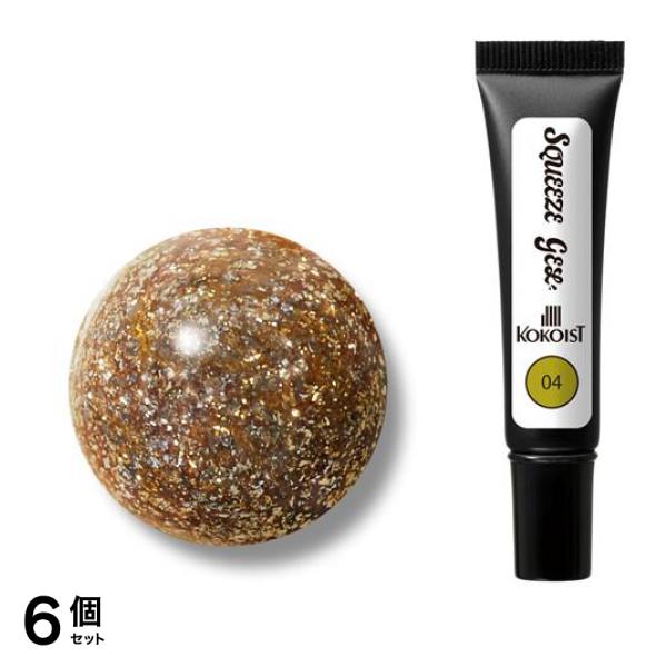 KOKOIST(ココイスト) スクイーズジェル 04ゴールド 10g 6個セットその他