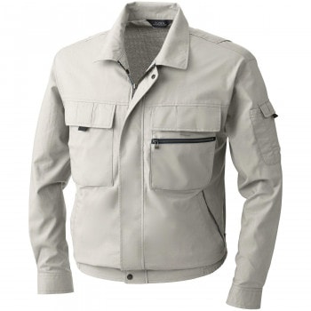 桑和 483 長袖ブルゾン LLサイズ アイボリー（5）