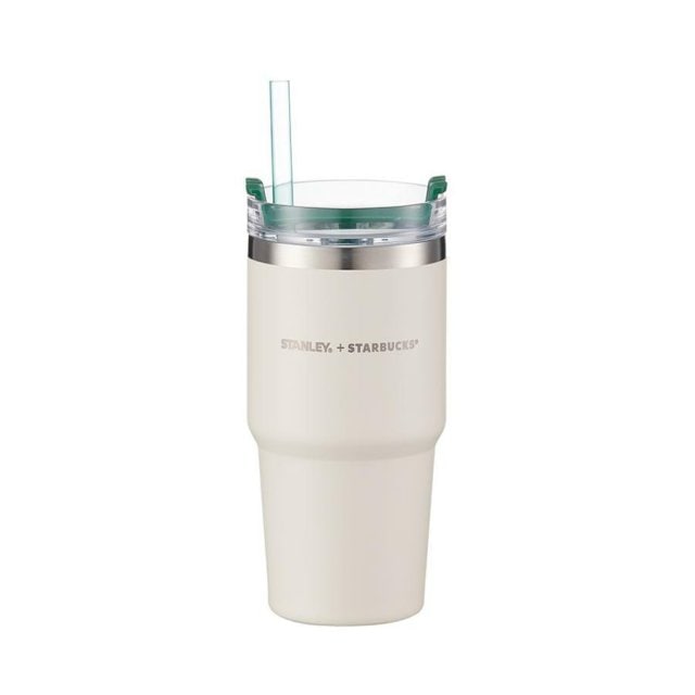 [韓国] SSスタンレークリームケンチャータンブラー591ml クリーム, グリーン色 2カラー