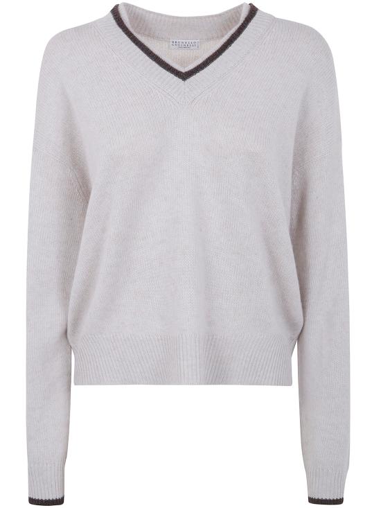 BRUNELLO CUCINELLI Women Sweater M12527202 CEN69 BEIGE ICE