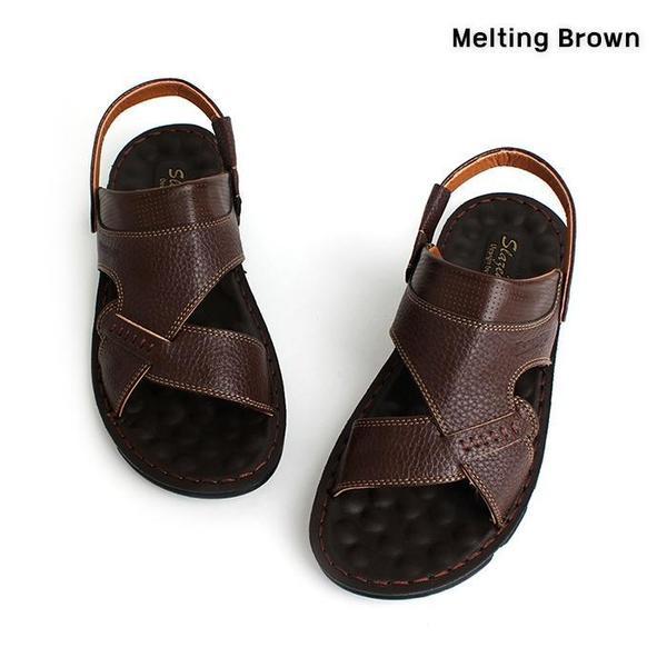 メンズ夏カジュアル2WAYサンダルスリッパ2color