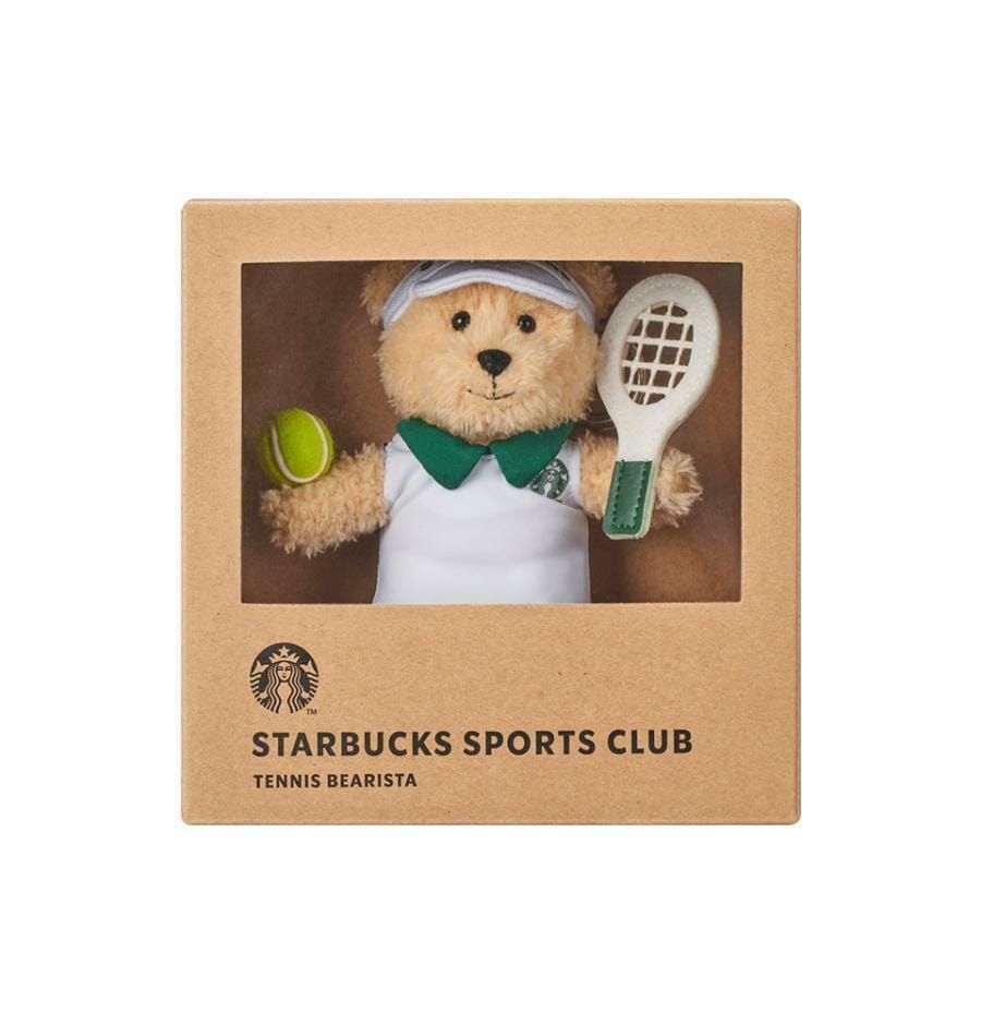Sports Club Tennis Bearista Keychain
