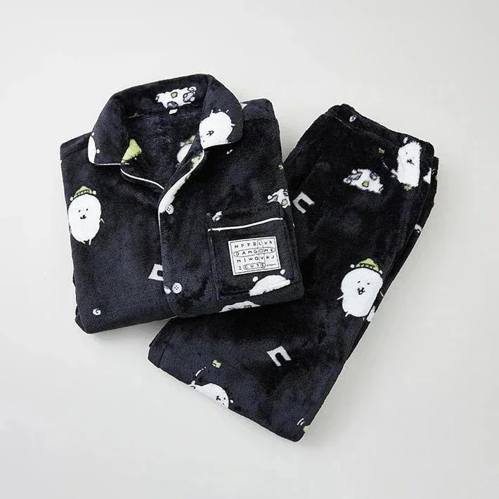 スパオ SPAO パジャマ ルームウェア ボア ナガノ コラボ 韓国限定 新品 SPAO】男女兼用☆パジャマ/ナガノのくま/ペアルック☆ 2COLOR