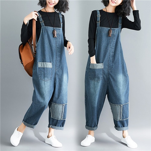 デニムパンツ パンツ デニムサロペット デニム 春服 秋 レディース ファッション Rsa11177320 サロペットパンツ 秋服 ジーンズ オーバーオール 大きいサイズ 春 夏服 デニムレディース